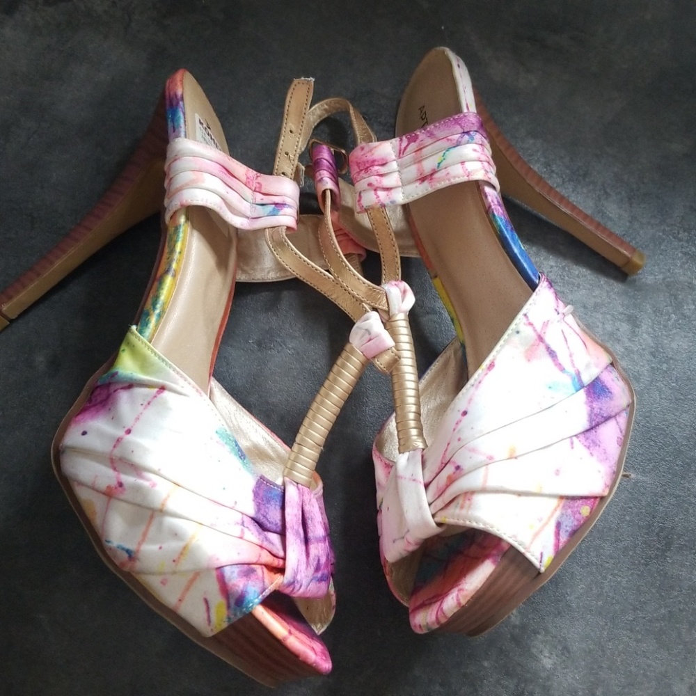 Multi Color High Heels